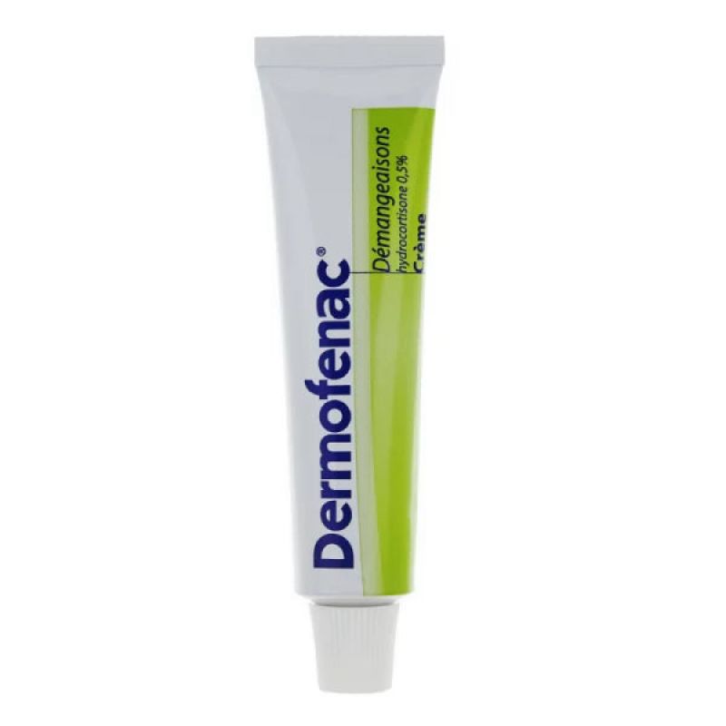 Dermofenac 0,5% crème démangeaisons 15 g (3400935857682) - Pharmacie d