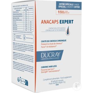 Ducray anacaps expert 90 gélules