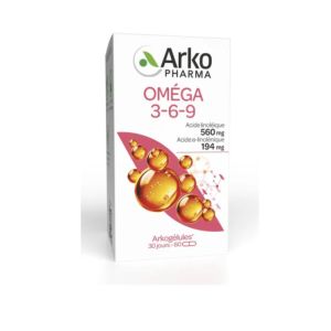 Arkogélules Oméga 3-6-9 60 gélules