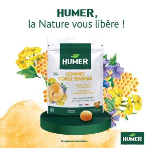 Humer gommes gorge sensible 30 gommes