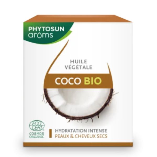 Huile végétale coco bio 100ml