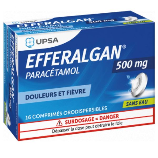 Efferalgan 500mg Cpr Disp Tb16