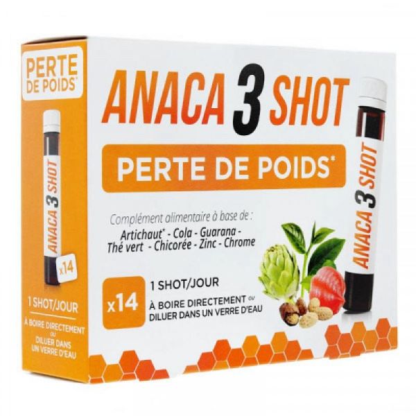 Anaca3 Perte de Poids 14 Shots (3760007335402) - Pharmacie de la Thur