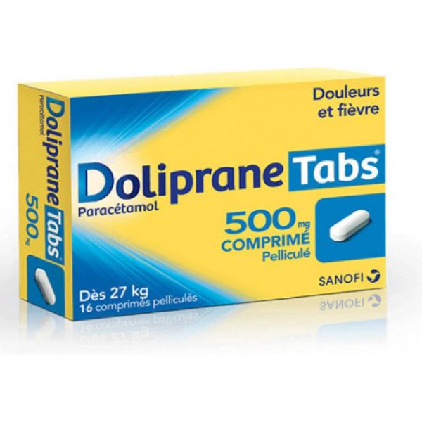 Dolipranetabs 500 Mg 16 Cp Pell Fr