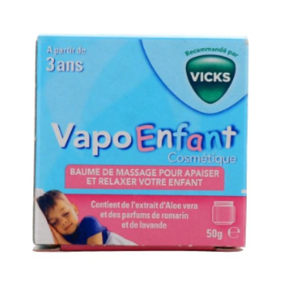 Vicks Vapoenfant Baume Massage Enf Pot50g