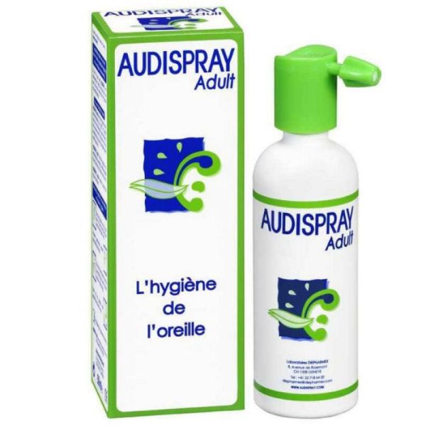 Audispray Adult Hygiène de l'oreille Lot - 2 x 50ml - Pharmacie en ligne
